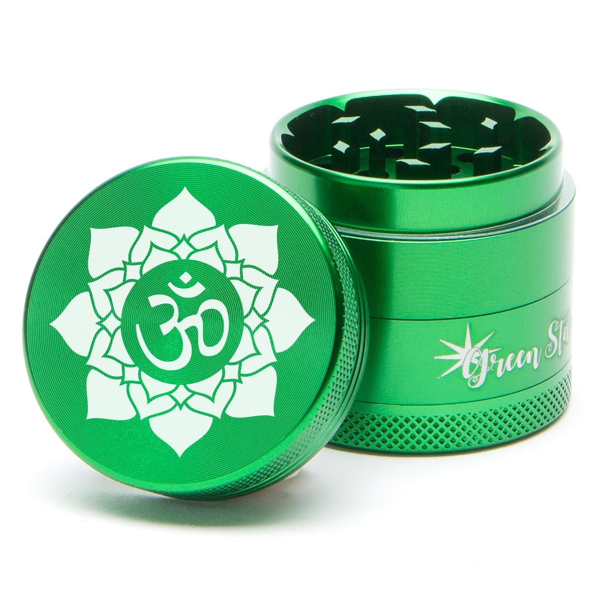 Green Star Novelty Small 4-Piece Grinder