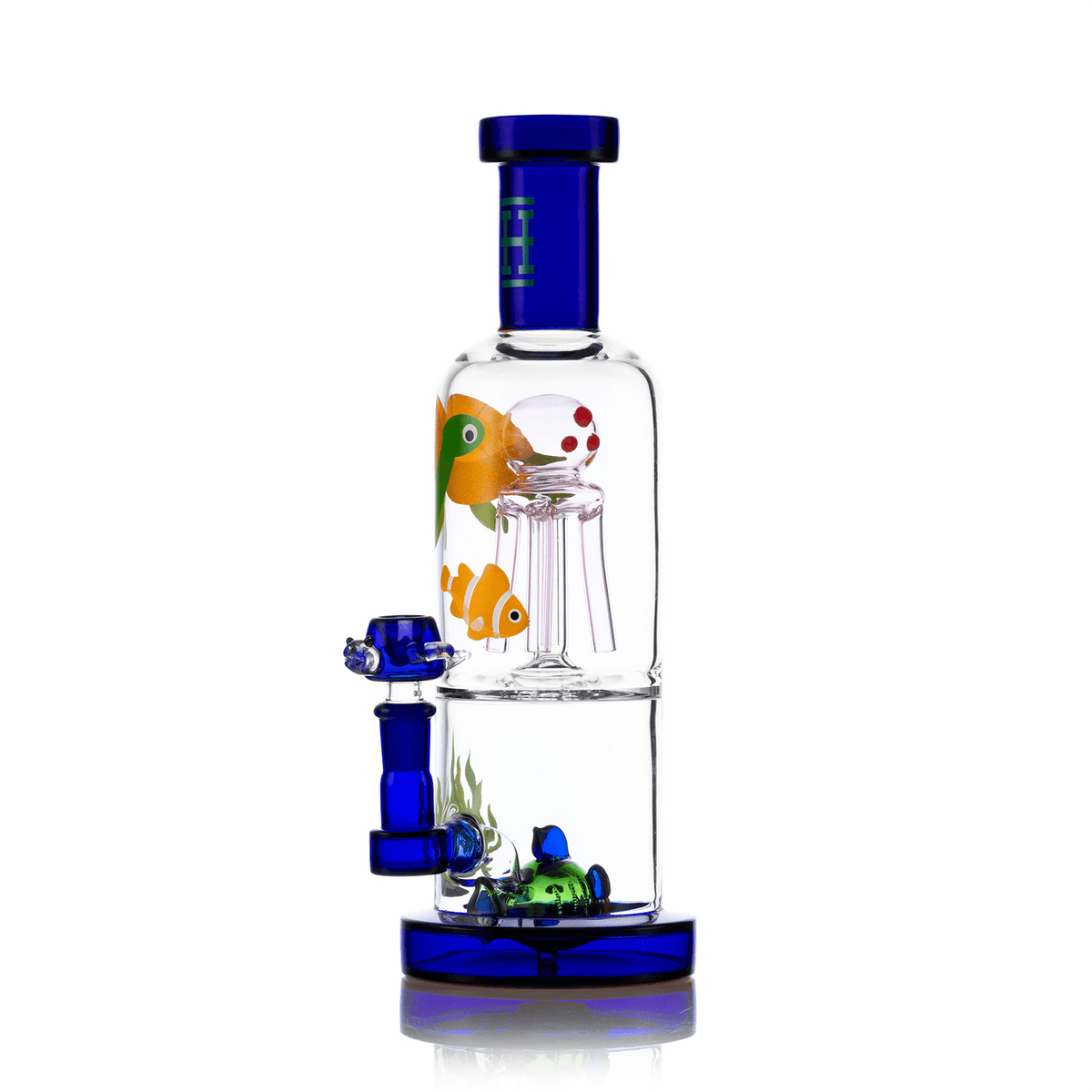 Hemper 10” Jellyfish Perc Ocean Bong 🌊 – CaliConnected