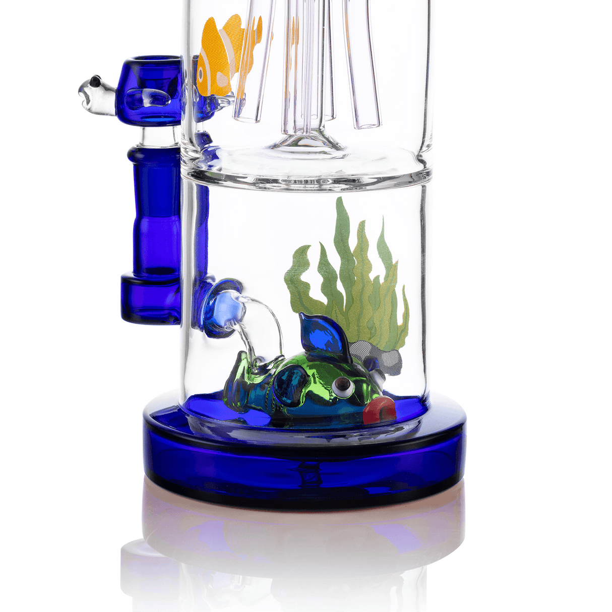 Hemper Ocean Themed Glass Bong
