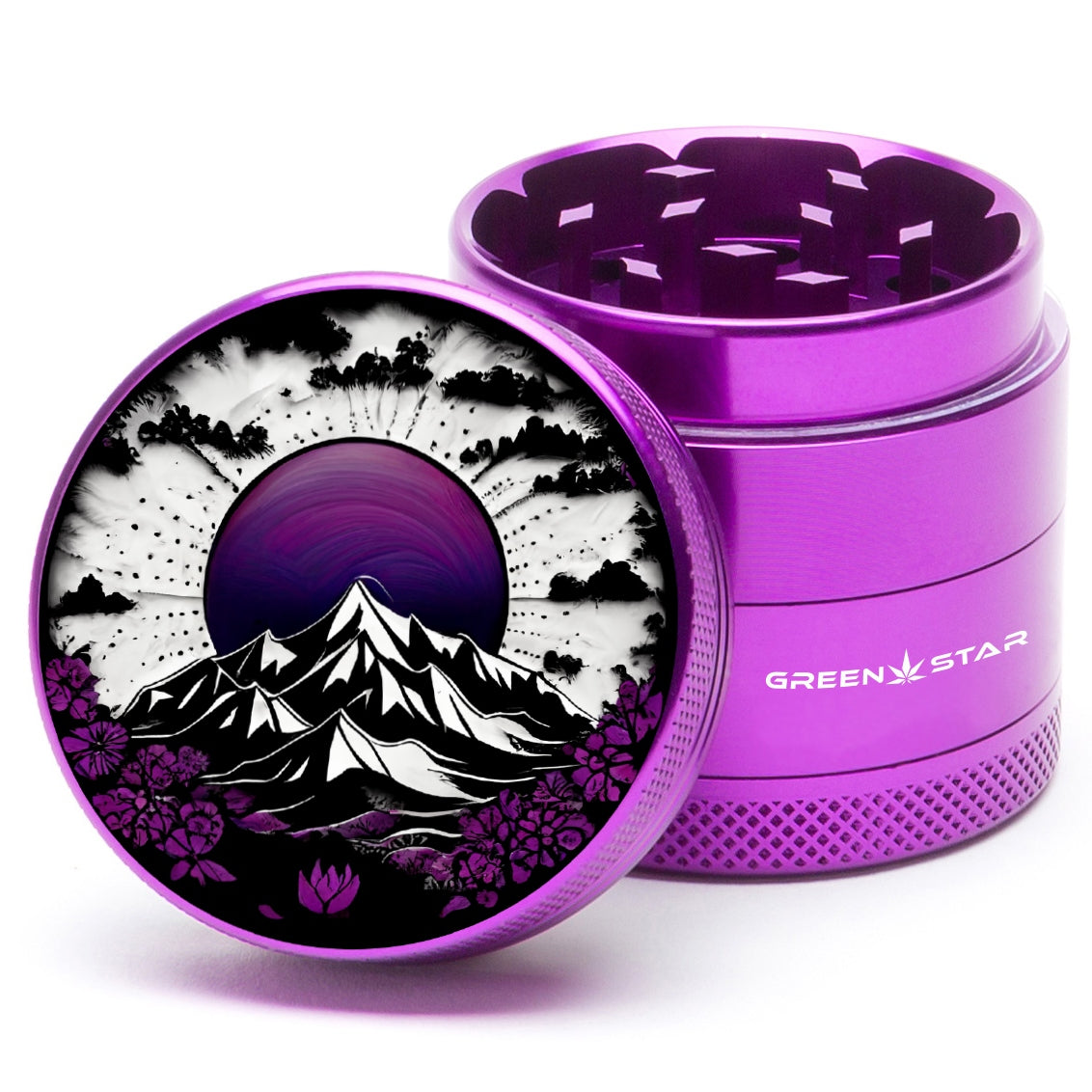 Green Star Scenic Mini 4-Piece Grinder