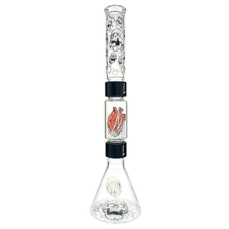Prism Pipes Skull Tree Perc Beaker Bong