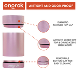 Ongrok Aluminum Metal Storage Jar