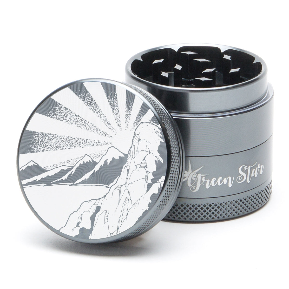 Green Star Scenic Mini 4-Piece Grinder