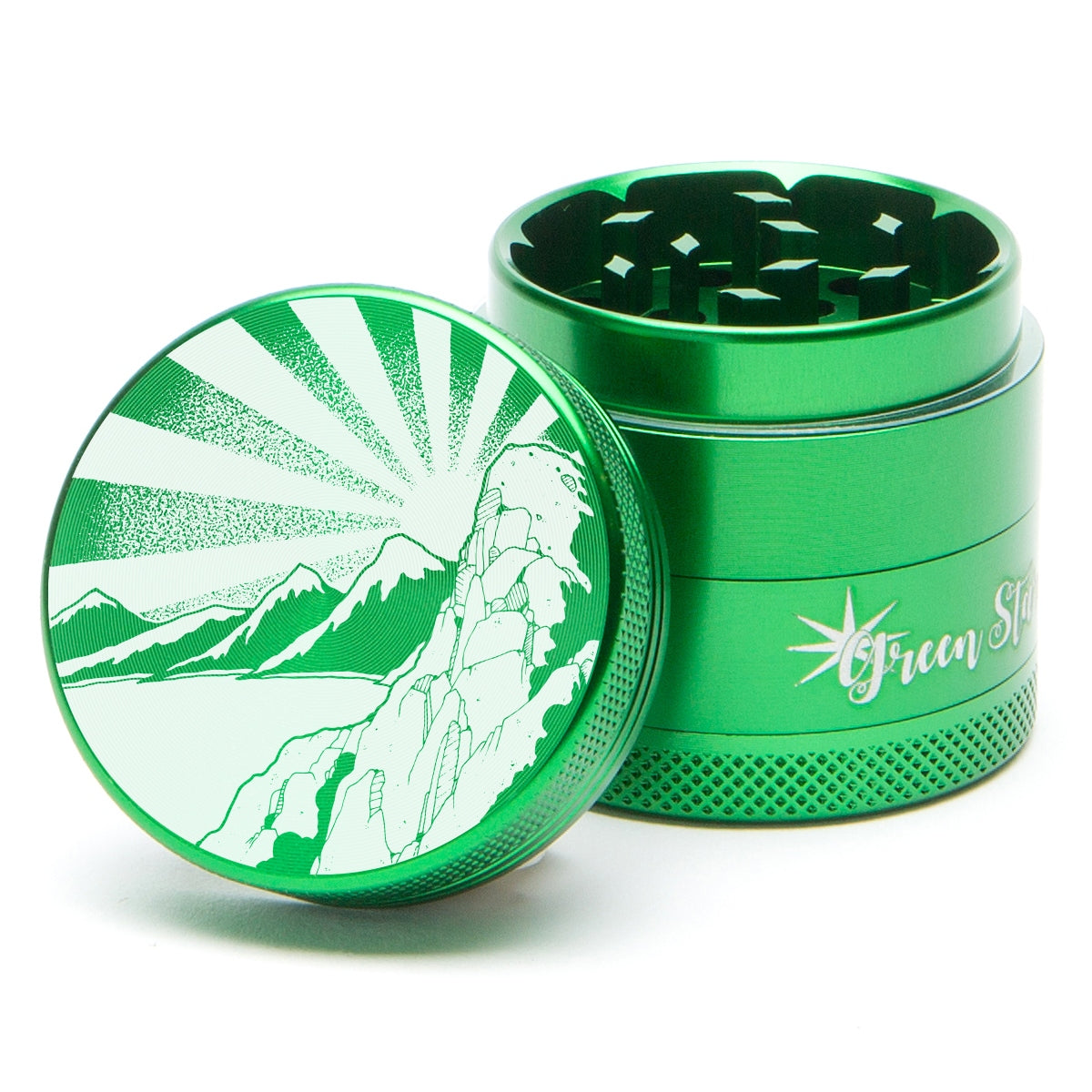 Green Star Scenic Mini 4-Piece Grinder