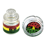 Roast & Toast Ashtray & Stash Jar Set