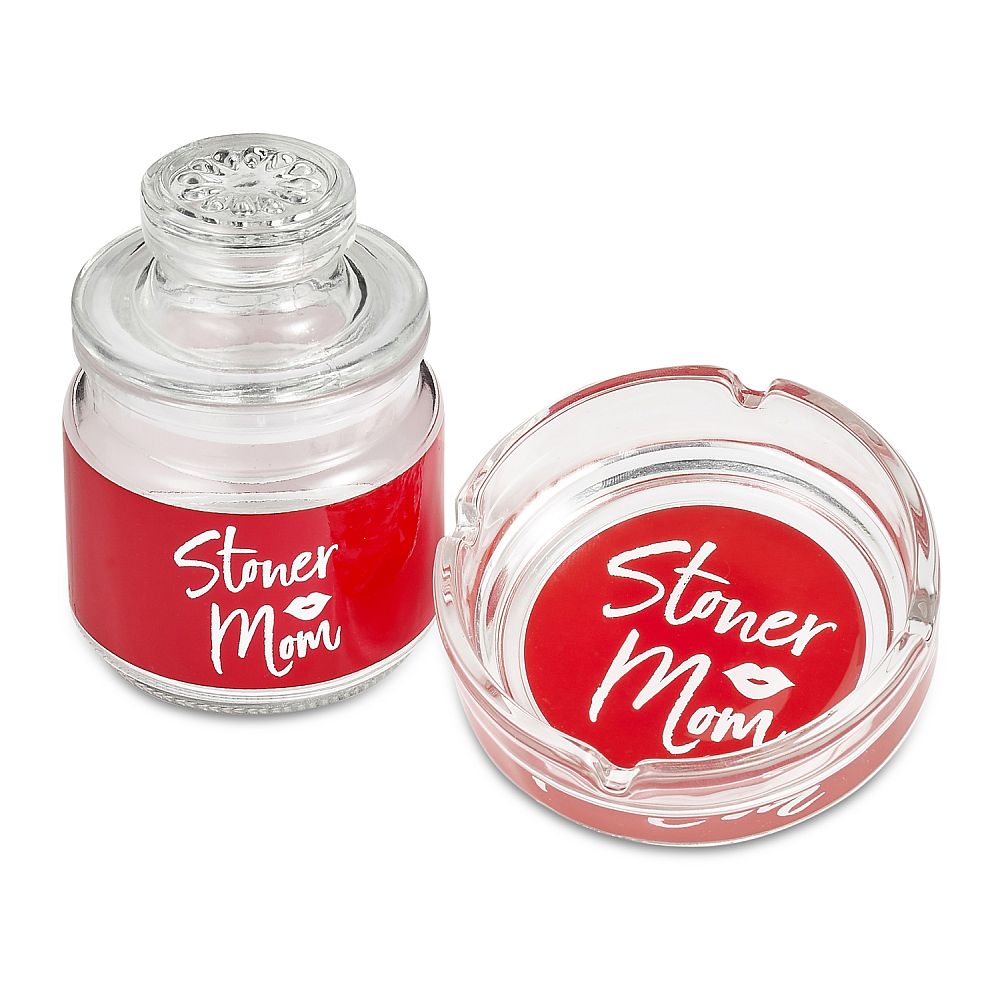 Roast & Toast Ashtray & Stash Jar Set