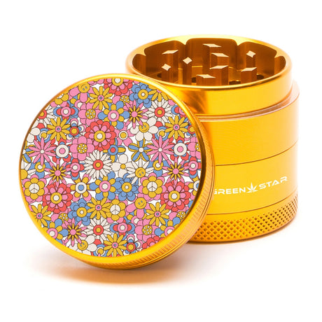 Green Star Novelty Small 4-Piece Grinder