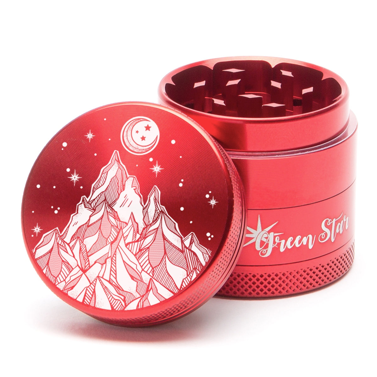 Green Star Scenic Mini 4-Piece Grinder