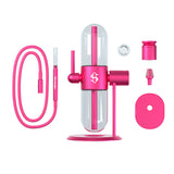 Pink Stundenglass Gravity Bong with Accessories