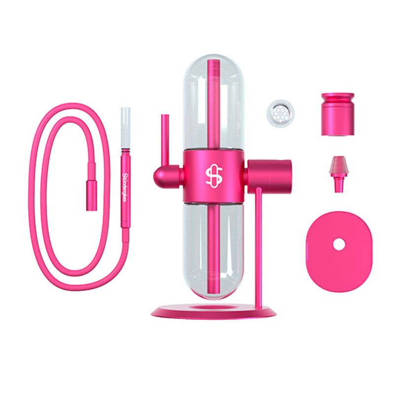 Pink Stundenglass Gravity Bong with Accessories