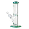 10 inch Thick Glass Straight Tube Bong