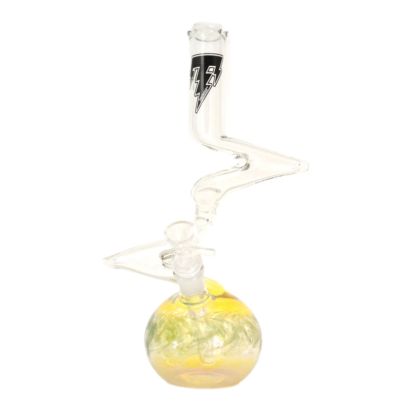 Thunder Glass Round Base Zong in Green