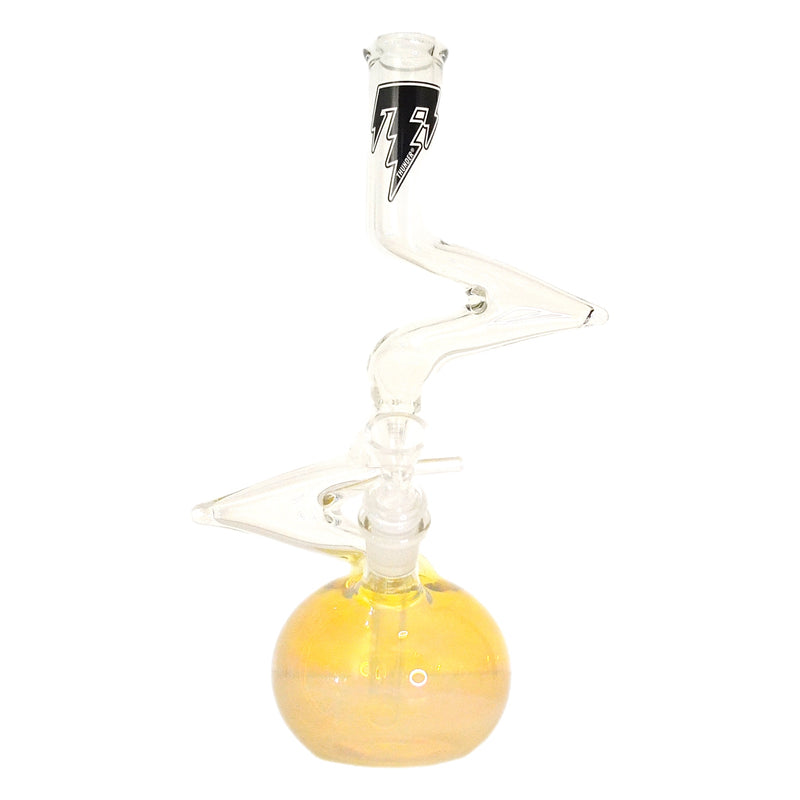 Thunder Glass Round Base Zong in Silver