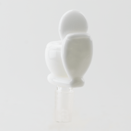 Empire Glassworks Toilet Bowl Piece Back