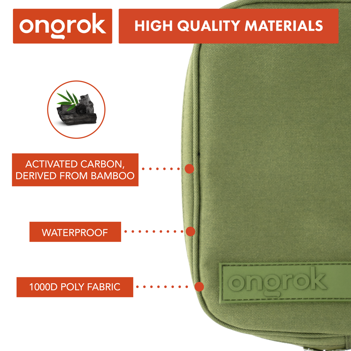 Ongrok Carbon-lined Wallets with Combination Lock (Multiple Sizes)