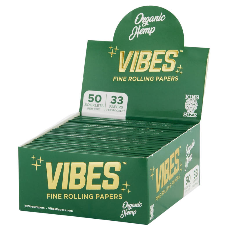 Vibes King Size Slim Box (50 Pack)