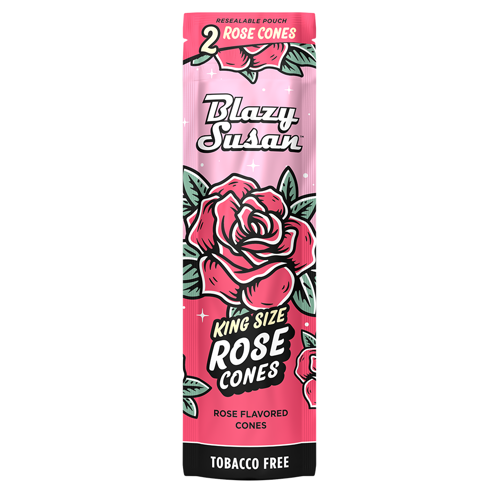 Blazy Susan King Size Pre-Rolled Rose Cones