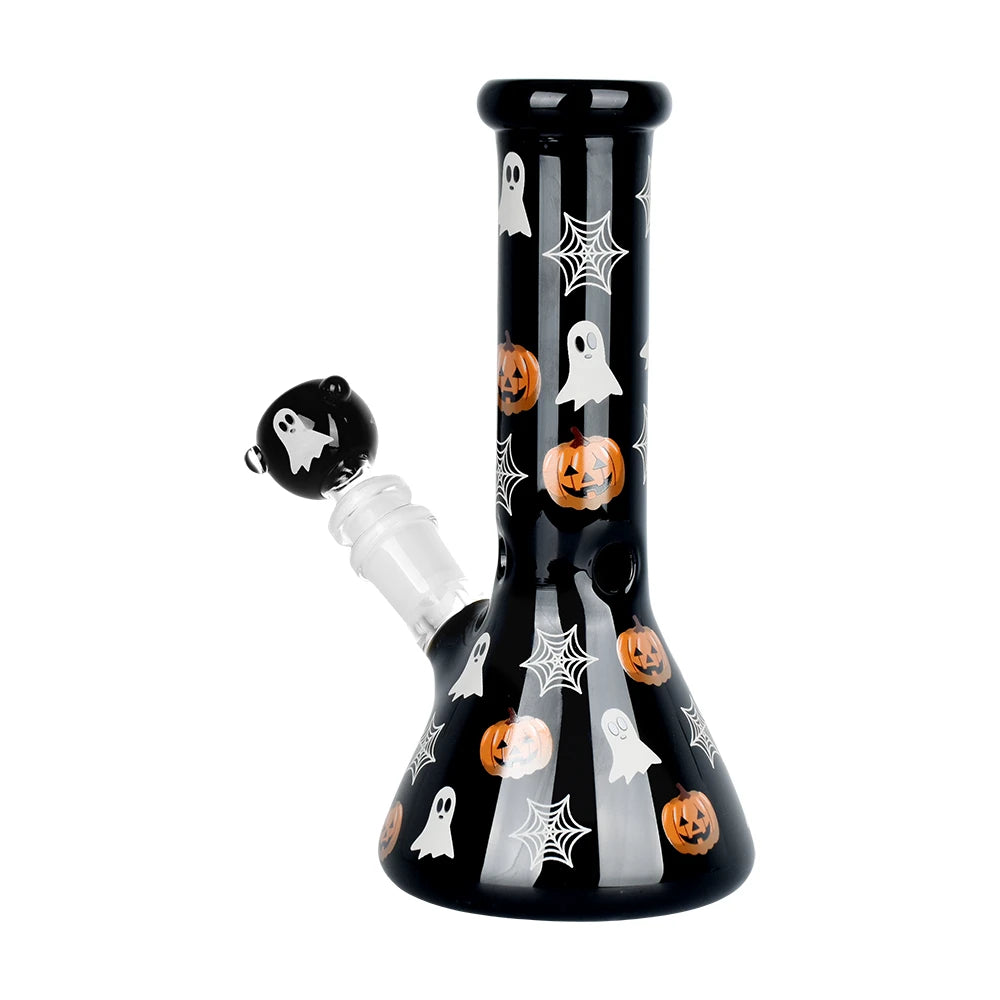 CaliConnected Halloween Decoration Glow Beaker Bong