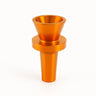 Dura-Bowl Indestructible 14mm Cone Bowl Piece in Orange