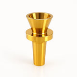 Dura-Bowl Indestructible 14mm Cone Bowl Piece in Gold