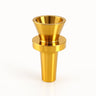 Dura-Bowl Indestructible 14mm Cone Bowl Piece in Gold