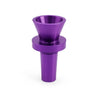 Dura-Bowl Indestructible 14mm Cone Bowl Piece in Purple