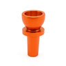 Dura-Bowl Indestructible 14mm Scoop Bowl Piece in Orange