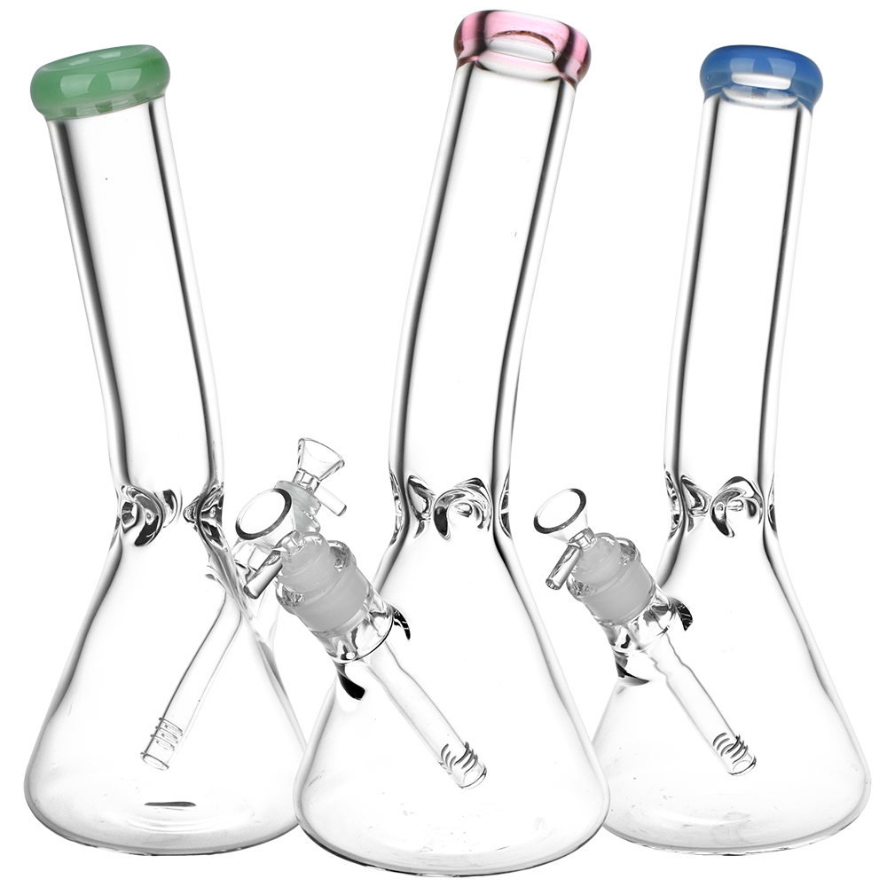 Classic Bent Neck Glass Beaker Bongs