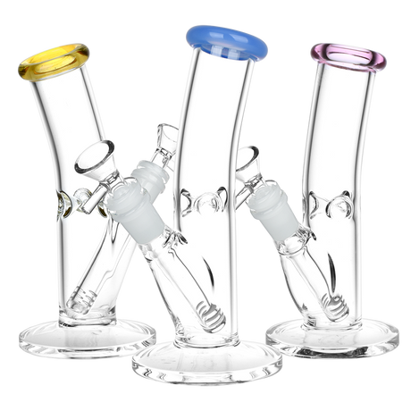 Classic Bent Neck Glass Straight Tube Bongs