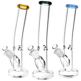 Classic Bent Neck Glass Straight Tube Bongs