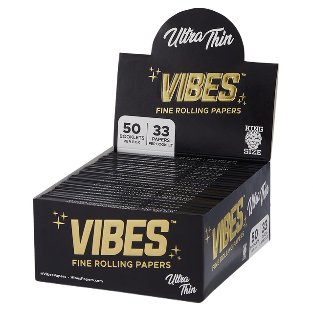 Vibes King Size Slim Box (50 Pack)