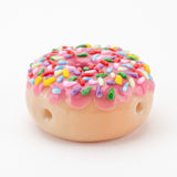 Pink Sprinkle Donut Pipe Side