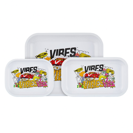 VIBES Collage Rolling Tray