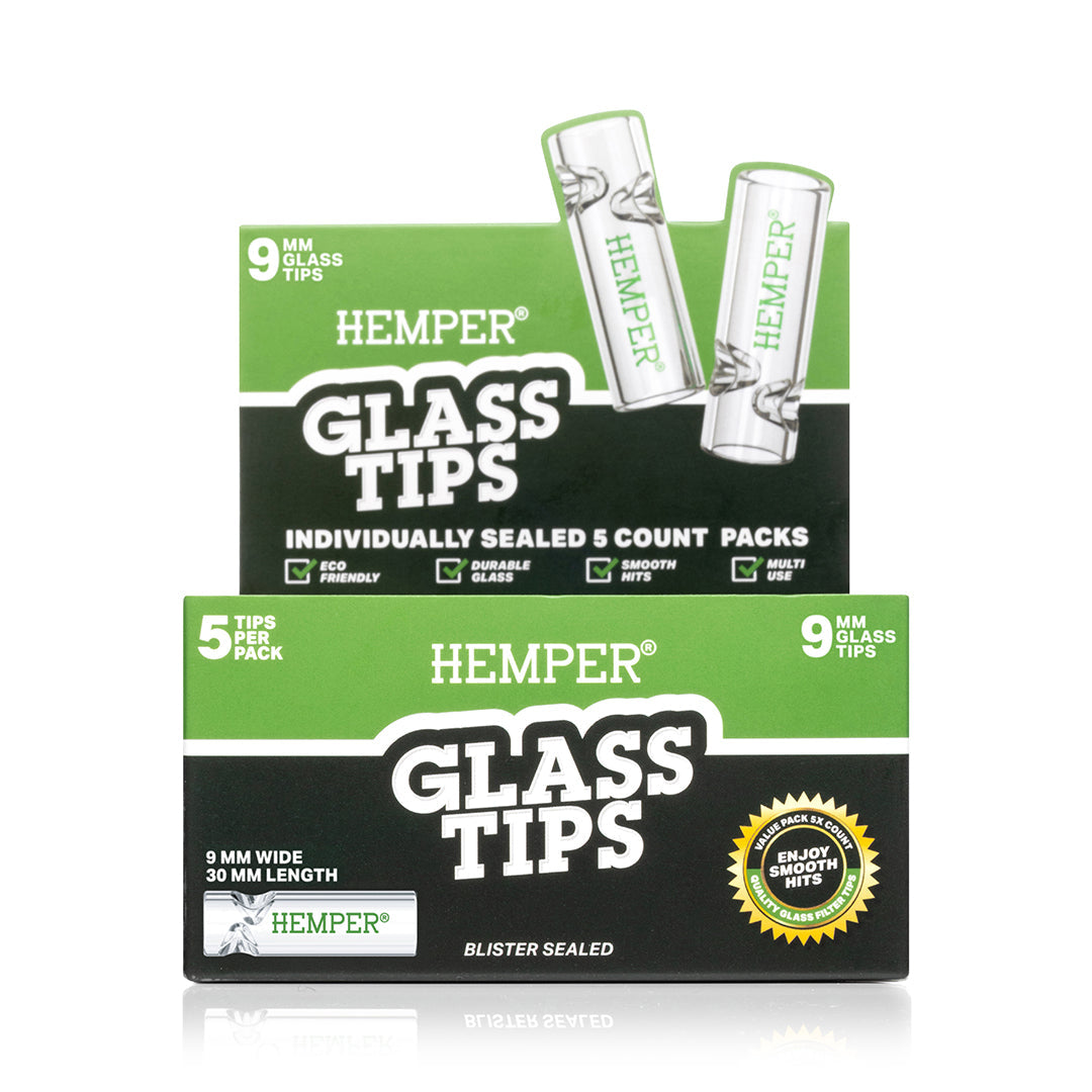 Glass Filter Tips 9mm | Display