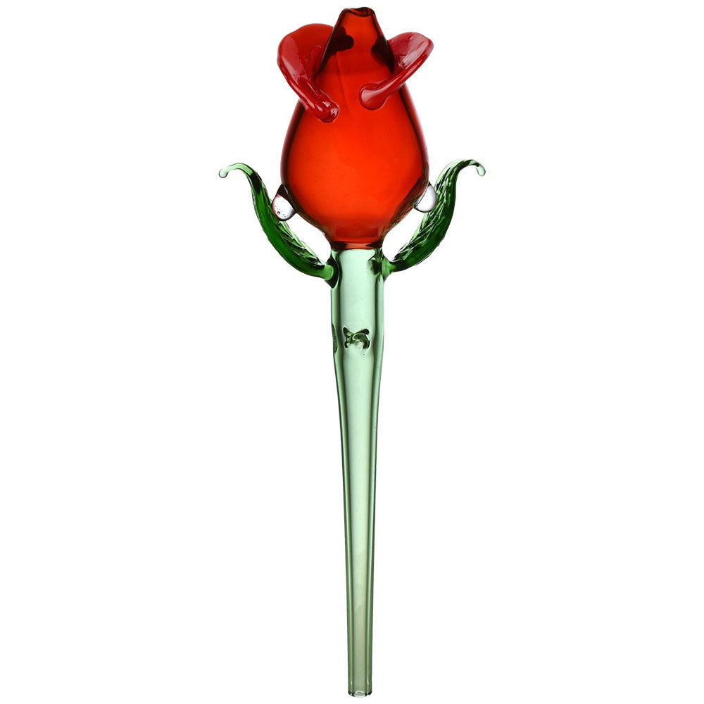 Glass Rose Dab Straw