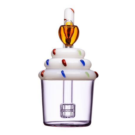 Goody Glass Cupcake Sprinkle Bubbler