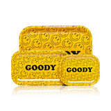 Goody Glass - Yellow Pattern Face Rolling Tray