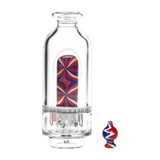 Grateful Dead Sandblasted Stealie Puffco Peak Glass
