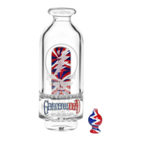 Grateful Dead Sandblasted Stealie Puffco Peak Glass