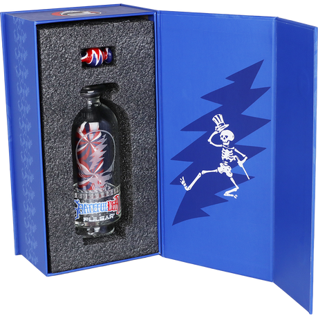Grateful Dead Sandblasted Stealie Puffco Peak Glass