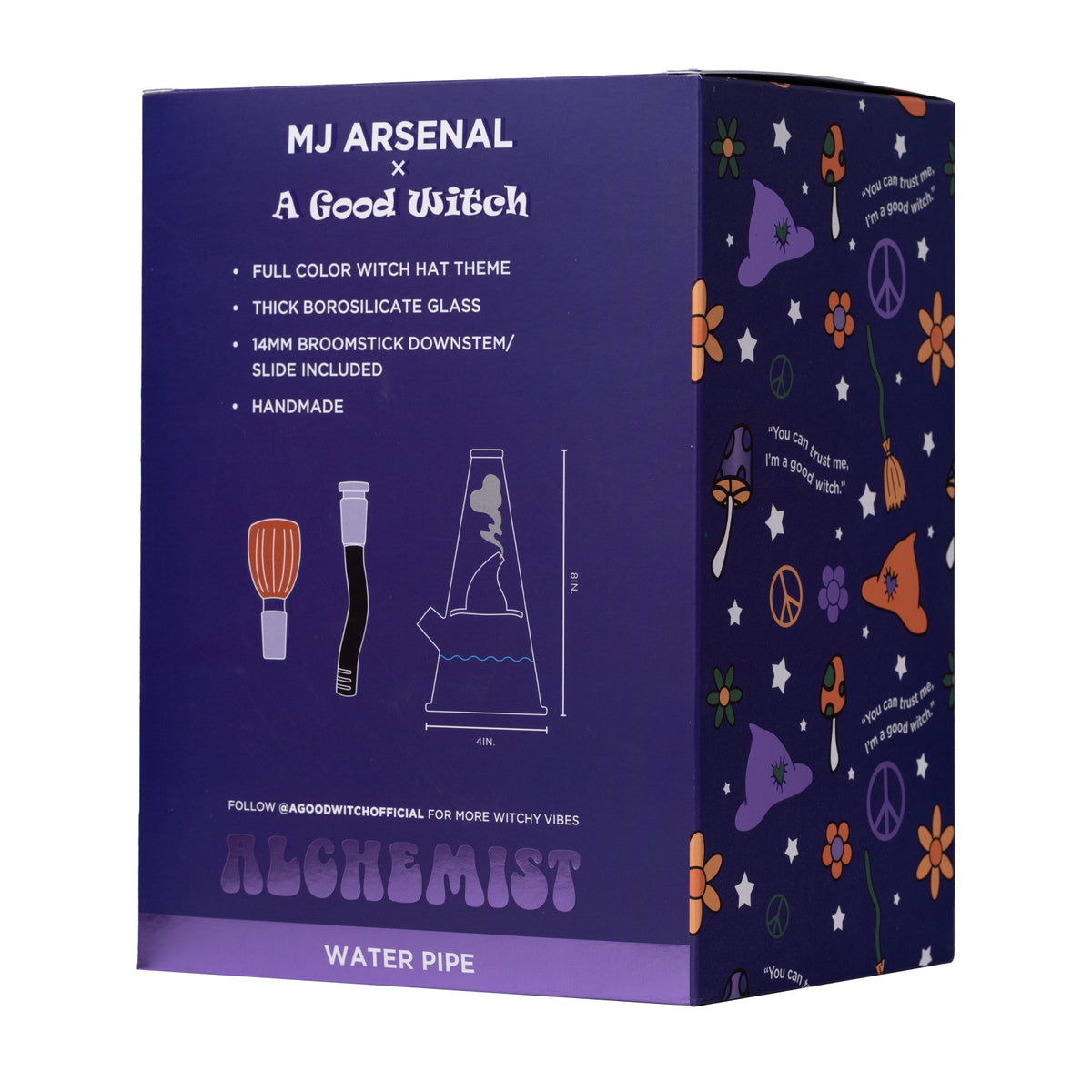 MJ Arsenal Halloween Themed Alchemist Bong