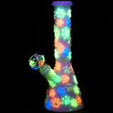 Paws for the Cause Glow 10" Beaker Bong