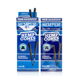 Pre-Rolled 2PK King Size Paper Tip Hemp Cones | 12ct Display