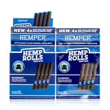 Pre-Rolled Mini Size Paper Tip Hemp Rolls | 4PK Display