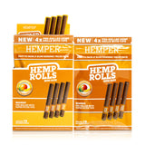 Pre-Rolled Mini Size Paper Tip Hemp Rolls | 4PK Display
