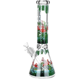 Pulsar Chillin Flamingos Beaker Bong