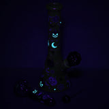 Pulsar Halloween Party Glow Bong Pipe Bundle