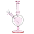 Pulsar Pink Heart Chalice Bong