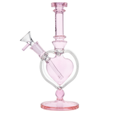 Pulsar Pink Heart Chalice Bong
