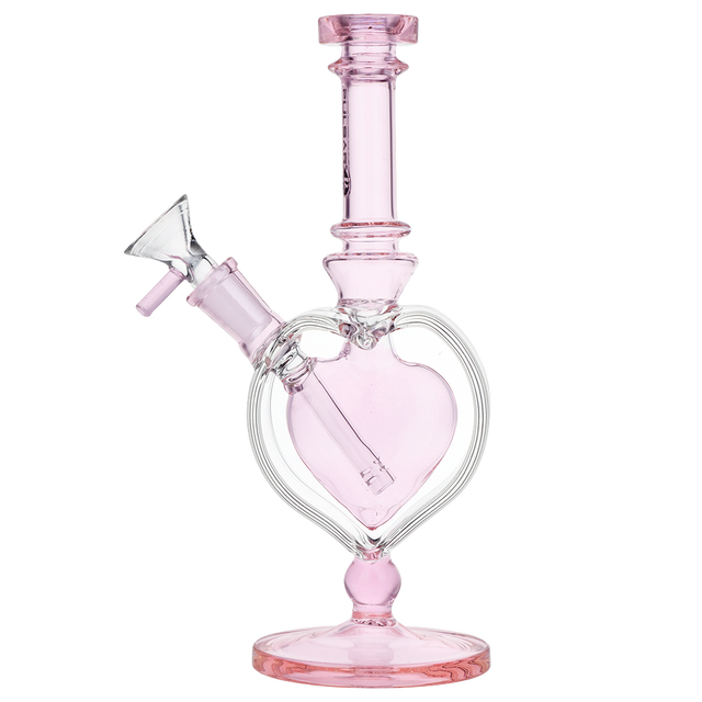Pulsar Pink Heart Chalice Bong
